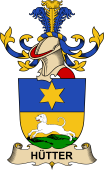 Republic of Austria Coat of Arms for Hütter