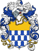 English or Welsh Coat of Arms for Fishburn (or Fishbourne)