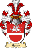 v.23 Coat of Family Arms from Germany for Heuer
