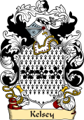 English or Welsh Family Coat of Arms (v.23) for Kelsey (Shropshire)