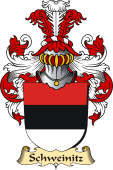 v.23 Coat of Family Arms from Germany for Schweinitz