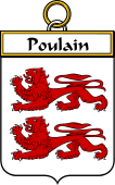 French Coat of Arms Badge for Poulain