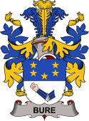 Swedish Coat of Arms for Bure