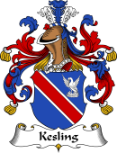 German Wappen Coat of Arms for Kesling