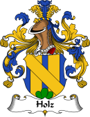 German Wappen Coat of Arms for Holz