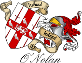 Sept (Clan) Coat of Arms from Ireland for O'Nolan