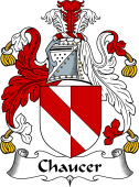 English Coat of Arms for the family Chaucer