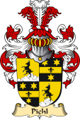 v.23 Coat of Family Arms from Germany for Pichl