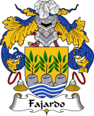 Portuguese Coat of Arms for Fajardo