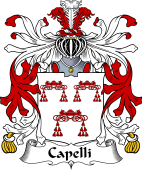 Italian Coat of Arms for Capelli