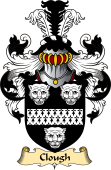 English Coat of Arms (v.23) for the family Clough