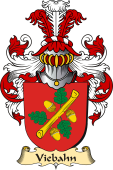 v.23 Coat of Family Arms from Germany for Viebahn