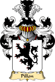 French Family Coat of Arms (v.23) for Pillon