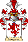 French Family Coat of Arms (v.23) for Vasseur (le)