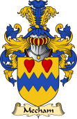 Irish Family Coat of Arms (v.23) for Mecham
