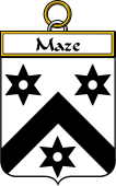 French Coat of Arms Badge for Maze