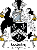 English Coat of Arms for the family Gadsby