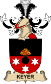 Republic of Austria Coat of Arms for Keyer