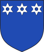 Scottish Family Shield for Dalmahoy