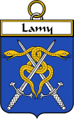 French Coat of Arms Badge for Lamy