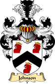 English Coat of Arms (v.23) for the family Johnson I