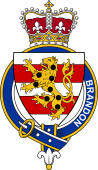 Families of Britain Coat of Arms Badge for: Brandon (England)