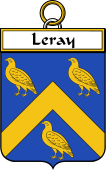 French Coat of Arms Badge for Leray (Ray le)