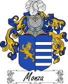 Araldica Italiana Coat of arms used by the Italian family Monza