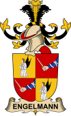 Republic of Austria Coat of Arms for Engelmann de Freyenthal