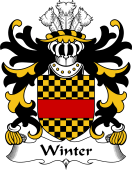 Welsh Coat of Arms for Winter (of Llan-gain, Carmenthenshire)