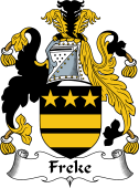 English Coat of Arms for Freke