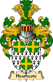 English Coat of Arms (v.23) for the family Heathcote