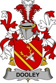 Irish Coat of Arms for Dooley or O'Dooley