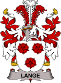 Danish Coat of Arms for Lange