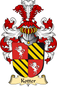 v.23 Coat of Family Arms from Germany for Kotter