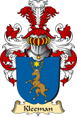 v.23 Coat of Family Arms from Germany for Kleeman