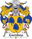 Portuguese Coat of Arms for Gamboa