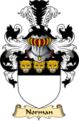 English Coat of Arms (v.23) for the family Norman I