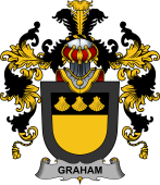Irish Family Coat of Arms (v.25b) Graham or Grahan