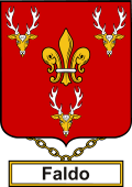 English Coat of Arms Shield Badge for Faldo
