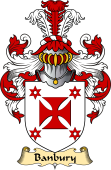 English Coat of Arms (v.23) for the family Banbury