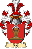 v.23 Coat of Family Arms from Germany for Kob
