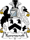 English Coat of Arms for the family Ravenscroft