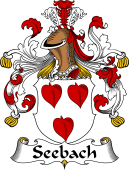 German Wappen Coat of Arms for Seebach