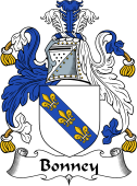 English Coat of Arms for the family Bonney