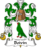 Coat of Arms from France for Boivin