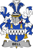 Irish Coat of Arms for Bell