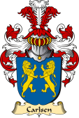 v.23 Coat of Family Arms from Germany for Carlsen