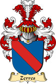 v.23 Coat of Family Arms from Germany for Zerres