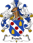 German Wappen Coat of Arms for Frosch